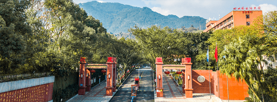 歌乐山麓校门